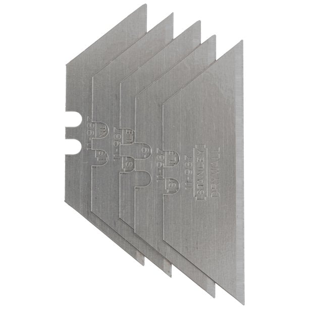 STANLEY DRYWALL UTILITY BLADE 5PK 11-937