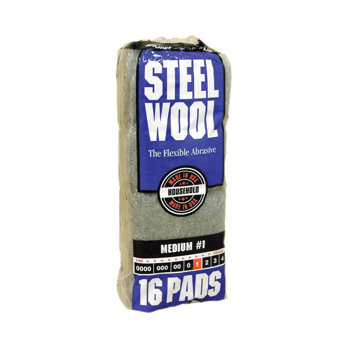 HOMAX STEEL WOOL 16 PACK