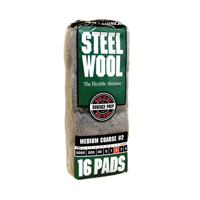 HOMAX STEEL WOOL 16 PACK