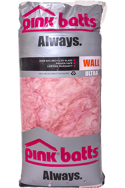 PINK BATTS ULTRA R2.8 WALL 6.4M2