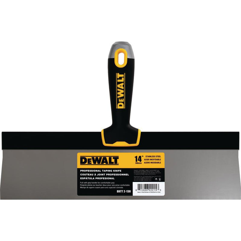 DEWALT STAINLESS STEEL TAPING KNIVES